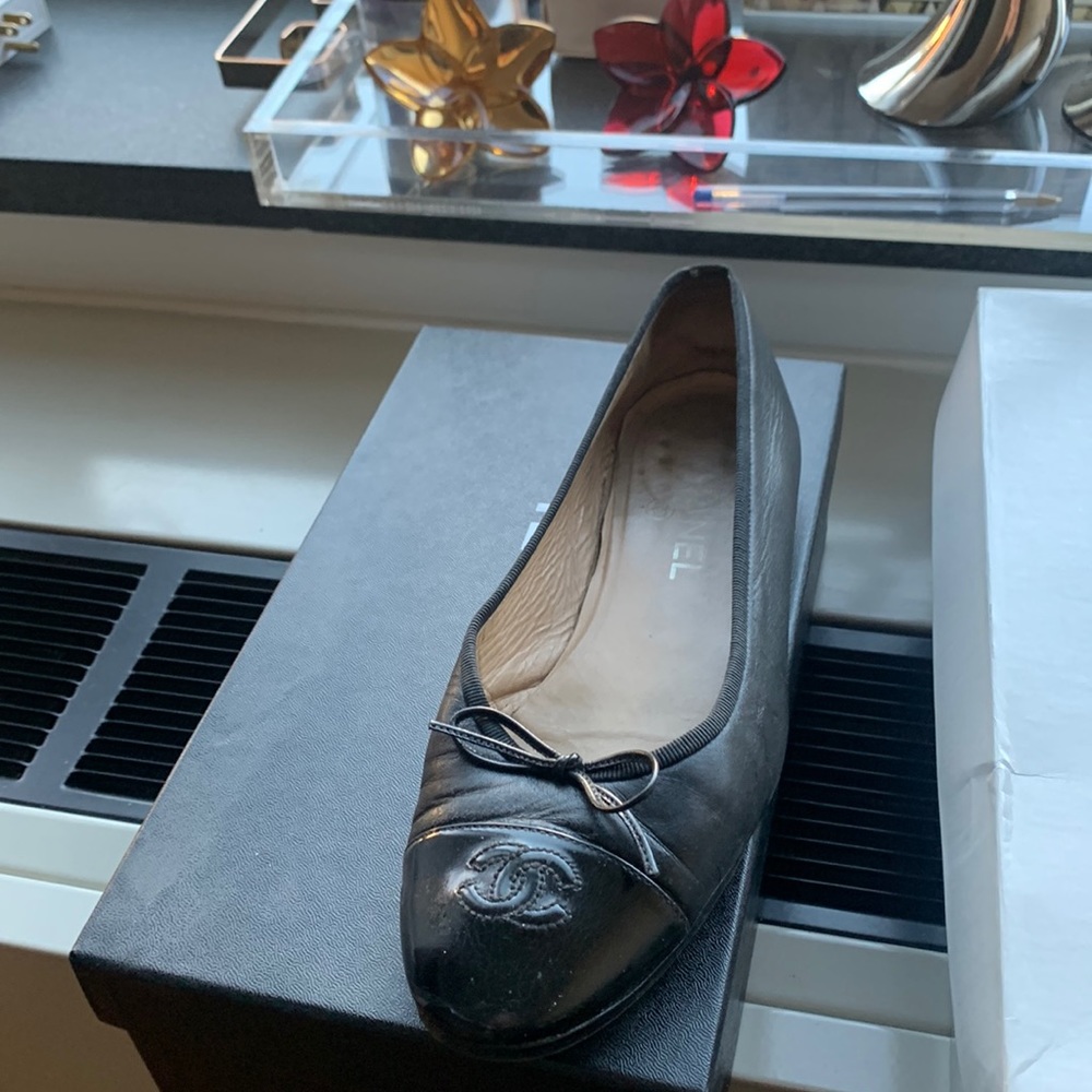 Chanel ballet shoes
